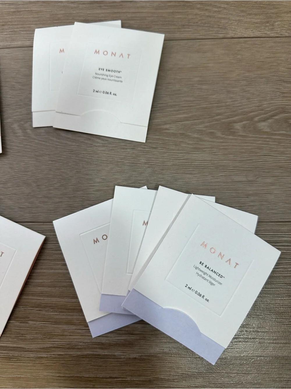 Monat Samples all brand new